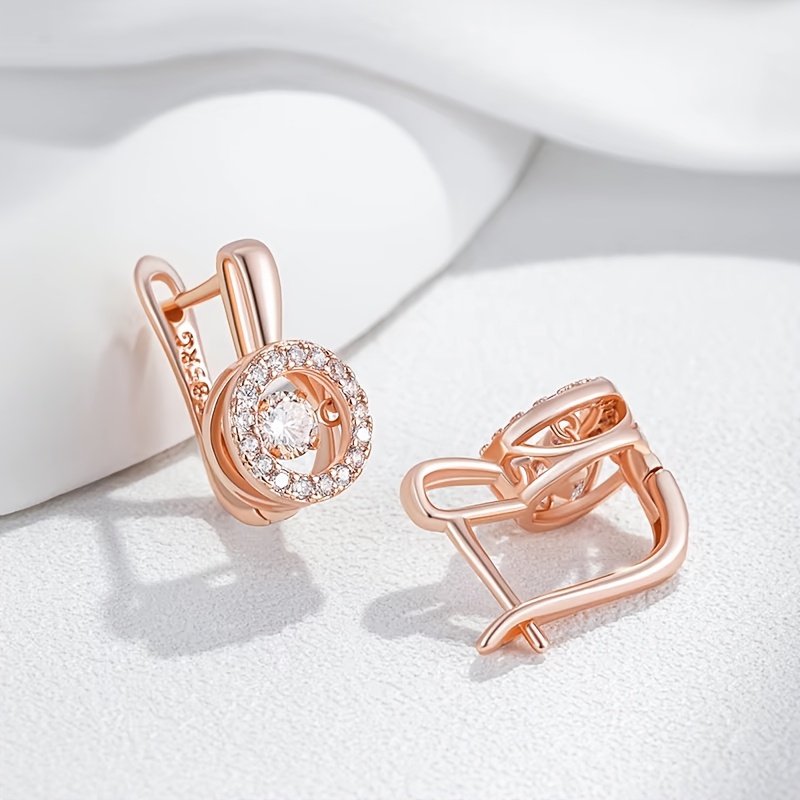 Women's Elegant Double-Layered Hollow-Out Hoop Earrings